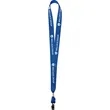 3/4"  Wide Nylon Web Lanyard | https://www.bestnamebadges.com