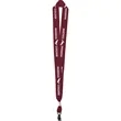 One-Ply Cotton Lanyard | https://www.bestnamebadges.com