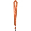 One-Ply Cotton Lanyard | https://www.bestnamebadges.com