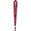 One-Ply Cotton Lanyard | https://www.bestnamebadges.com