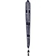 One Ply Cotton Lanyard | https://www.bestnamebadges.com