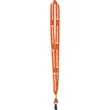 One Ply Cotton Lanyard | https://www.bestnamebadges.com