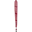 One Ply Cotton Lanyard | https://www.bestnamebadges.com