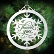 Custom Laser Cut Ornaments | https://www.bestnamebadges.com