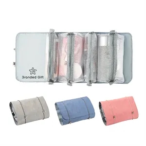 Clutch 4-in-1 Cosmetic Travel Bag Detachable Zipper Pouch