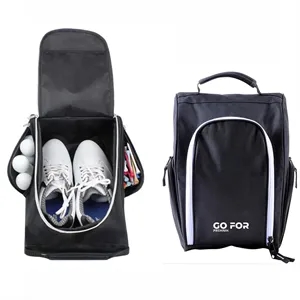 Golf Shoe Travel Bag with Side Pockets