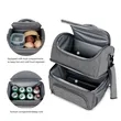 Dual Compartment Lunch Bag Tote with Shoulder Strap | https://www.bestnamebadges.com