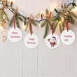 Custom Ceramic Round Ornament | https://www.bestnamebadges.com