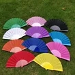Custom Handheld Folding Fan | https://www.bestnamebadges.com