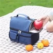 Lunch Bag Insulated, Dual Compartment Lunchbox | https://www.bestnamebadges.com