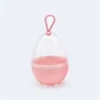 Makeup Sponge Storage Travel Carrying Case | https://www.bestnamebadges.com