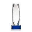 Delta VividPrint™ Award on Base - Blue | https://www.bestnamebadges.com