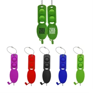 Pop Push Bubble Fidget Toy With Ballpoint Pen