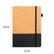 Eco Friendly Cork Gift Soft Wood Notebook Set with Pen | https://www.bestnamebadges.com
