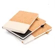 Eco Friendly Cork Gift Soft Wood Notebook Set with Pen | https://www.bestnamebadges.com