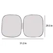 Car Window Windshield Block UV Rays Sunshade Sun Visor | https://www.bestnamebadges.com