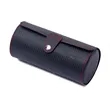 Pu Leather Travel Roll Watch Organizer Display Case | https://www.bestnamebadges.com
