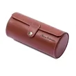 Pu Leather Travel Roll Watch Organizer Display Case | https://www.bestnamebadges.com