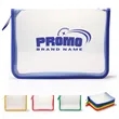 A4 Transparent Zipper File Bags Waterproof Document Folder | https://www.bestnamebadges.com