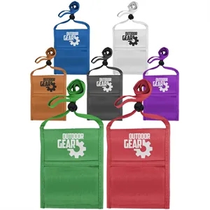 Economy Single Pocket Neck Wallet | https://www.bestnamebadges.com