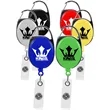 Oval Carabiner Retractable Badge Reel | https://www.bestnamebadges.com