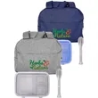Handy Heathered Lunch To Go Set | https://www.bestnamebadges.com