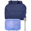 Handy Heathered Lunch To Go Set | https://www.bestnamebadges.com
