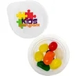 Small Full Color Cup Of Candy | https://www.bestnamebadges.com