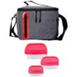 Portion Control Oval Cooler Lunch Set | https://www.bestnamebadges.com