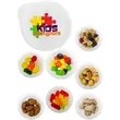 Small Full Color Cup Of Candy | https://www.bestnamebadges.com