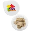 Small Full Color Cup Of Candy | https://www.bestnamebadges.com