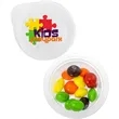 Small Full Color Cup Of Candy | https://www.bestnamebadges.com