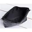 Women's PU Leather Waterproof Cosmetic Pouch Toiletry Bag | https://www.bestnamebadges.com