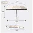 Windproof Automatic Travel Portable Folding Umbrella | https://www.bestnamebadges.com