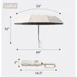 Windproof Automatic Travel Portable Folding Umbrella | https://www.bestnamebadges.com