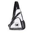 Stadium Approved Clear Shoulder Crossbody Backpack | https://www.bestnamebadges.com