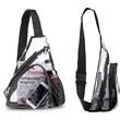 Stadium Approved Clear Shoulder Crossbody Backpack | https://www.bestnamebadges.com