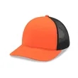 6 Panel Premier 112 Trucker Cap | https://www.bestnamebadges.com