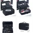 Three-layer professional makeup box | https://www.bestnamebadges.com