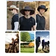 Super Wide Brim Sun Hats | https://www.bestnamebadges.com