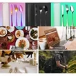 Portable Utensils Set with Case Stainless Steel Reusable | https://www.bestnamebadges.com