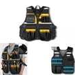 Multi-Pocket Tool Vest Reflective Hardware Safety Clothes | https://www.bestnamebadges.com