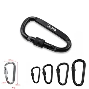 Multifunctional Top-grade Aerospace Aluminum Carabiner Clip