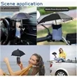 Phone Umbrella Suction Cup Stand | https://www.bestnamebadges.com