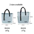 Minimalist Lunch Bag Reusable Insulated | https://www.bestnamebadges.com