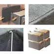 Foldable Storage Bin with Steel Frame | https://www.bestnamebadges.com