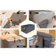 Foldable Storage Bin with Steel Frame | https://www.bestnamebadges.com