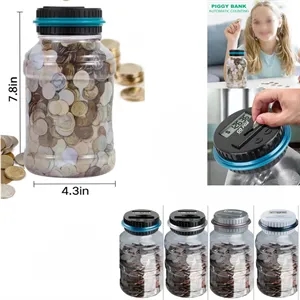 Digital Piggy Bank with LCD Counter