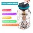 Digital Piggy Bank with LCD Counter | https://www.bestnamebadges.com