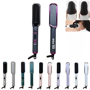 Hair Straightener Brush for Home Salon
